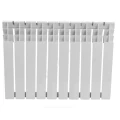 Изображение товара Радиатор алюминиевый Ogint Plus AL 10 секций боковое подключение белый