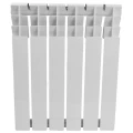Изображение товара Радиатор алюминиевый Ogint Plus AL 6 секций боковое подключение белый