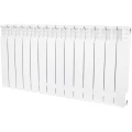 Изображение товара Радиатор биметаллический STOUT Space 500 SRB-0310-050014, 561х1120мм, теплоотдача - 2534Вт, подключение - боковое, цвет - белый RAL 9016