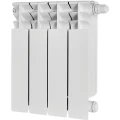 Изображение товара Радиатор биметаллический STOUT Titan Ventil 500 SRB-3320-050004, 570х320мм, теплоотдача - 792Вт, подключение - нижнее правое, цвет - белый RAL 9016