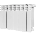Изображение товара Радиатор биметаллический STOUT Titan Ventil 500 SRB-3320-050008, 570х640мм, теплоотдача - 1584Вт, подключение - нижнее правое, цвет - белый RAL 9016