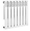 Изображение товара Радиатор алюминиевый Konner PRO 100/350 секций - 10, 1500 Вт, высота 410 мм