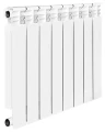 Изображение товара Биметаллический радиатор HALSEN 500/80 7 секций боковое подключение