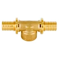 Изображение товара Тройник РЕХАУ Rautitan MX Дн32х3/4″х32 Ру10 для труб из сшитого полиэтилена, присоединение - аксиальное/внутренняя резьба, корпус - латунь DZR