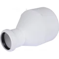 Изображение товара Переходник PPMD РЕХАУ Raupiano Plus Дн110х50 безнапорный, корпус - полипропилен минерализованный PP-MD, уплотнение - SBR, для бесшумной канализации 11213941002