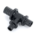Изображение товара Тройник аксиальный PPSU РЕХАУ Rautitan PX Дн32х20х20 Ру10 с уменьшенным боковым и торцевым проходом для труб из сшитого полиэтилена 11600861001
