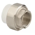 Изображение товара Муфта полипропиленовая PPR разъемная Dn20x1/2" Ру25 белая Remsan