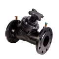 Изображение товара Клапан балансировочный Reon RSV55 Ду40 Ру16, ручной, тип присоединения - фланцевый, корпус - высокопрочный чугун GGG40, уплотнение - EPDM