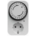 Изображение товара Таймер суточный REV механический 96 переключений, мощность - 3680 Вт, цвет - белый