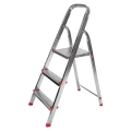 Изображение товара Стальная стремянка REXANT 12-5053 3 ступени, высота 1.04м, усиленный профиль