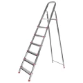 Изображение товара Стальная стремянка REXANT 12-5057 7 ступеней высота 146 см 1.89 м Россия