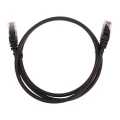Изображение товара Патч-корд REXANT U/UTP 26AWG 1 м категория 6 RJ-45 черный