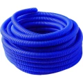 Изображение товара Шланг из сшитого полиэтилена РОС PE-Xa Ру6 Дн32 синий, бухта 50 м, гофрированный, защитный для трубы PE-X Дн20 для теплого пола