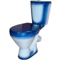 Изображение товара Унитаз-компакт Rosa Элегант синий с арматурой