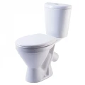 Изображение товара Унитаз-компакт Rosa Элегант белый (арматура и сиденье, косой выпуск)