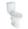Изображение товара Унитаз-компакт Rosa Уют белый с косым выпуском и арматурой