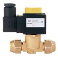 Изображение товара Клапан электромагнитный Росма СК-11-4.8-3/4 Ру35 корпус - латунь, нормально-закрытый, непрямого действия, уплотнение - HNBR, с катушкой 220В, наружная резьба - 3/4″