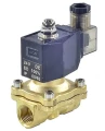 Изображение товара Клапан электромагнитный Росма СК-12 G1 Ду25 Ру7 латунный, нормально-закрытый, прямого действия, мембрана - NBR, с катушкой 24В