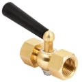 Изображение товара Трехходовой латунный кран для манометра Ду13 Ру25 G1/4"-G1/4" с фторопластовой прокладкой