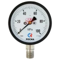 Изображение товара Манометр радиальный Росма ТМ-610Р.00 IP54 (0-100МПа) М20х1.5 1.5 общетехнический специального исполнения, 150мм, тип - ТМ-610Р, радиальное присоединение, шкала (0-100МПа), резьба М20х1.5, класс точности 1.5