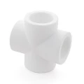 Изображение товара Крестовина РосТурПласт PP-R Дн25 Ру25 полипропиленовая, внутренняя пайка, белая