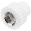 Изображение товара Муфта комбинированная РосТурПласт Дн32x1/2″, PP-R, внутренняя резьба / сварка, белая