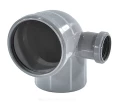 Изображение товара Отвод полипропиленовый РосТурПласт Дн110x50 под углом 87.5° с выходом правый для внутренней канализ