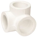 Изображение товара Тройник двухплоскостные РосТурПласт Дн20 Ру25 полипропиленовый, присоединение - внутренняя пайка, белые