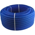 Изображение товара Труба полиэтиленовая РосТурПласт гофрированная защитная Дн32 синий для труб PE-Xa и PP-R Дн25, бухта 50 м