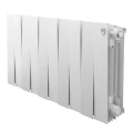 Изображение товара Радиатор биметаллический Royal Thermo PianoForte 300 /Bianco Traffico 10 секций, площадь помещения до 14 м2, боковое подключение, настенный, напольный, белый