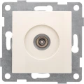 Изображение товара Розетка телевизионная GUSI ELECTRIC Bravo TV 1-местная для скрытой установки, механизм, цвет - бежевый