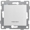 Изображение товара Выключатель одноклавишный GUSI ELECTRIC Bravo 10А IP20 белый с индикацией