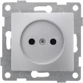 Изображение товара Розетка GUSI ELECTRIC 1-местная для скрытой установки 16А 250В серебро