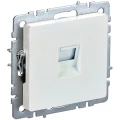 Изображение товара Розетка компьютерная IEK BRITE скрытой установки RJ45 кат.5E, цвет - жемчужный