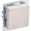 Изображение товара Розетка IEK BRITE 16А IP20 бежевый с заземлением и шторками