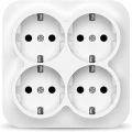 Изображение товара Розетка Ionich 4-местная для открытой установки 16А IP20 белая квадрат