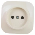 Изображение товара Розетка Ionich 1-местная открытая установка 10А IP20 слоновая кость