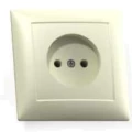 Изображение товара Розетка для скрытой установки Кунцево-Электро Селена 1-местная IP20 слоновая кость