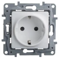 Изображение товара Розетка Legrand Etika 1-местная для скрытой установки 16А 250В IP31 белая