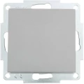Изображение товара Выключатель одноклавишный LEZARD Vesna для скрытой установки, механизм, цвет - платина