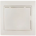 Изображение товара Розетка LEZARD 1-местная для скрытой установки 16А, IP20 с заземлением, с крышкой, корпус - керамика, цвет - жемчужно-белый перламутр