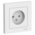 Изображение товара Розетка Systeme Electric 1-местная скрытая установка 16А белая