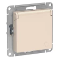 Изображение товара Розетка Systeme Electric AtlasDesign 1-местная для скрытой установки 16А IP20 бежевый