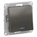 Изображение товара Переключатель одноклавишный Systeme Electric AtlasDesign с подсветкой IP20