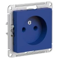 Изображение товара Розетка Systeme Electric AtlasDesign 16А без заземления, механизм, аквамарин