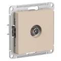 Изображение товара Розетка телевизионная Systeme Electric AtlasDesign TV коннектор, механизм, цвет - песочный