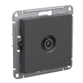 Изображение товара Розетка телевизионная Systeme Electric AtlasDesign TV коннектор, механизм, цвет - базальт