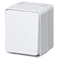 Изображение товара Выключатель одноклавишный Systeme Electric ОП AtlasDesign Profi54 10AX кнопочный, IP54, цвет - белый
