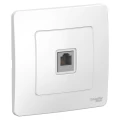 Изображение товара Розетка телефонная Systeme Electric Blanca RJ11 1-местная скрытой установки белая