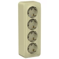 Изображение товара Розетка Systeme Electric Blanca 4-местная для открытой установки 16А IP20